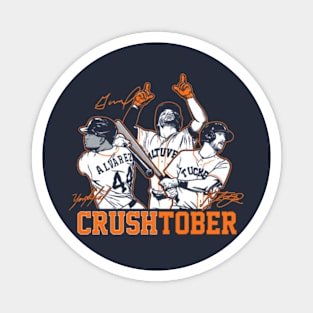 Jose Altuve, Yordan Alvarez & Kyle Tucker Crushtober Magnet